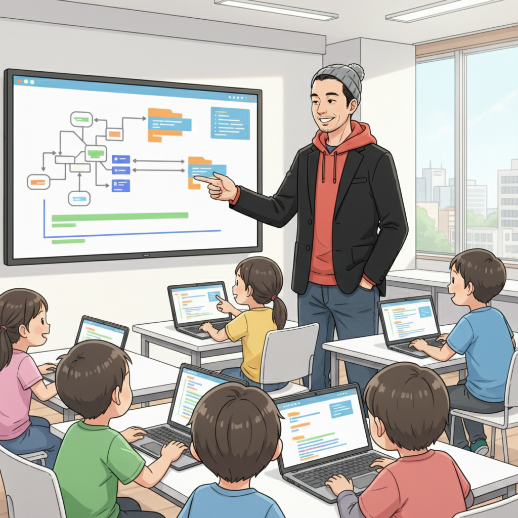 「苦手」を「得意」に！AI・プログラミングとの出会い（塾頭）