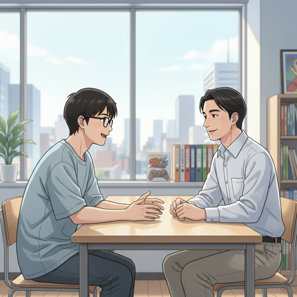 if塾での出会い、才能を伸ばす環境（Y君、塾頭）