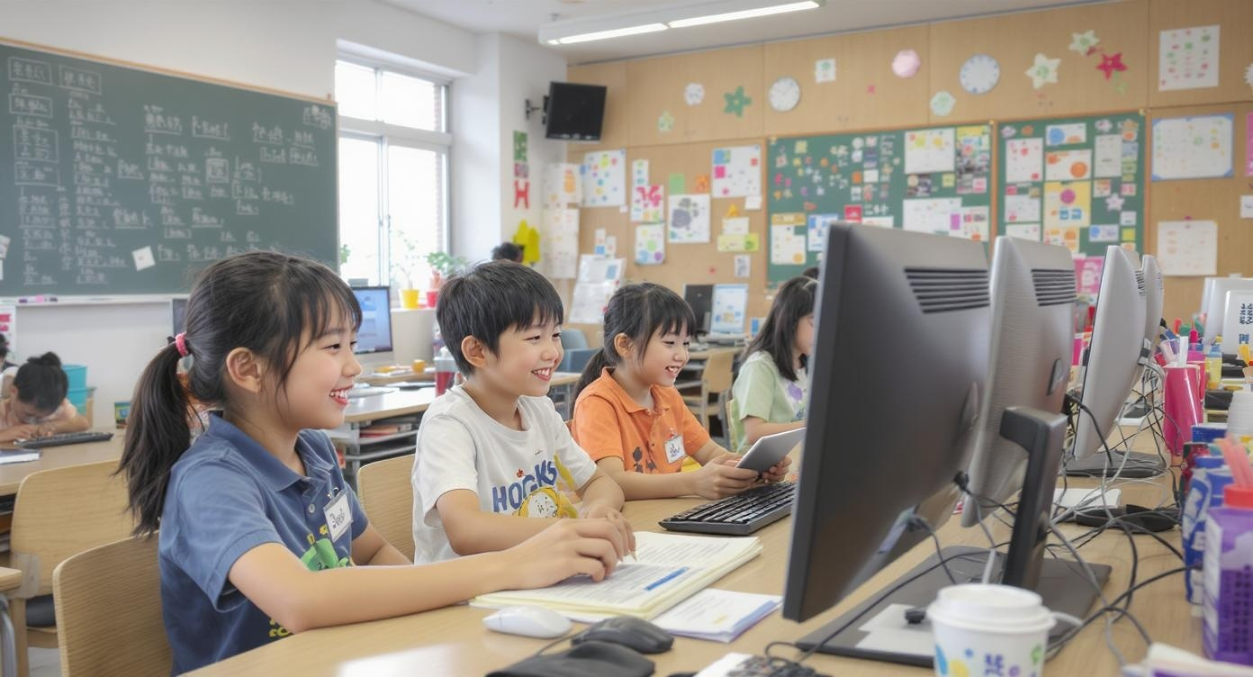 if(塾)の現代的な教室